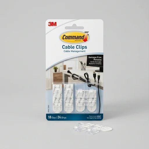 3M Command Cable Clips view 2