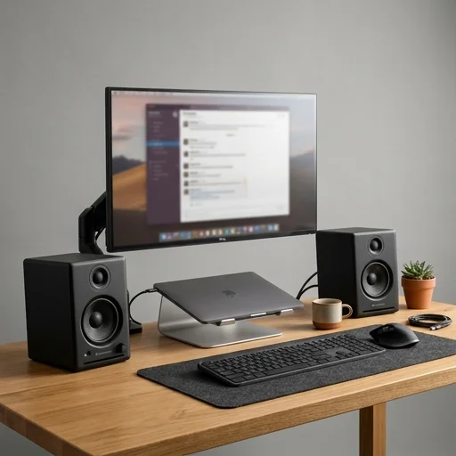 Audioengine A2+ Powered Desktop Speakers view 2
