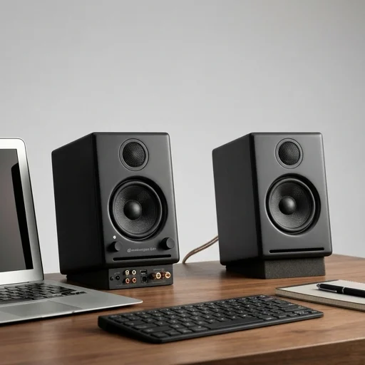 Audioengine A2+ Powered Desktop Speakers view 3