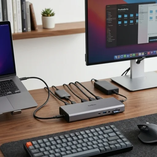 Belkin Thunderbolt 3 Dock Pro view 3