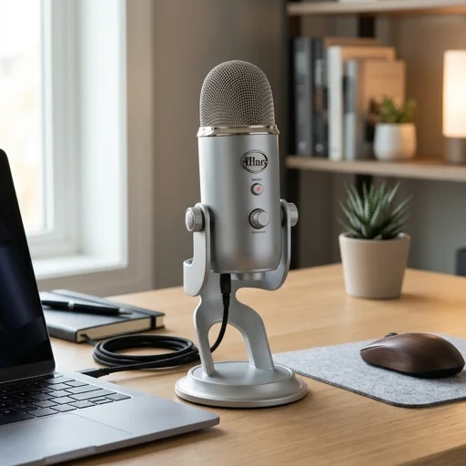 Blue Yeti USB Microphone view 2