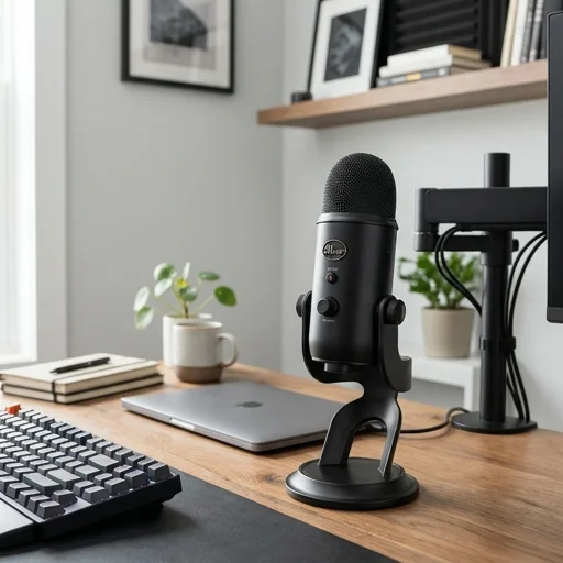 Blue Yeti USB Microphone view 3
