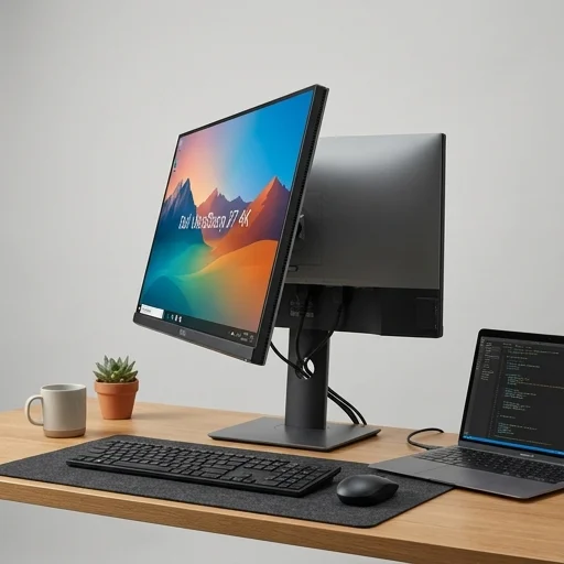 Dell UltraSharp 27 Monitor (U2723QE) view 3