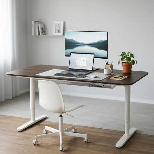 IKEA BEKANT Desk view 3
