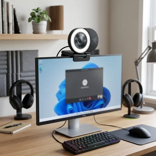 Razer Kiyo Webcam view 3