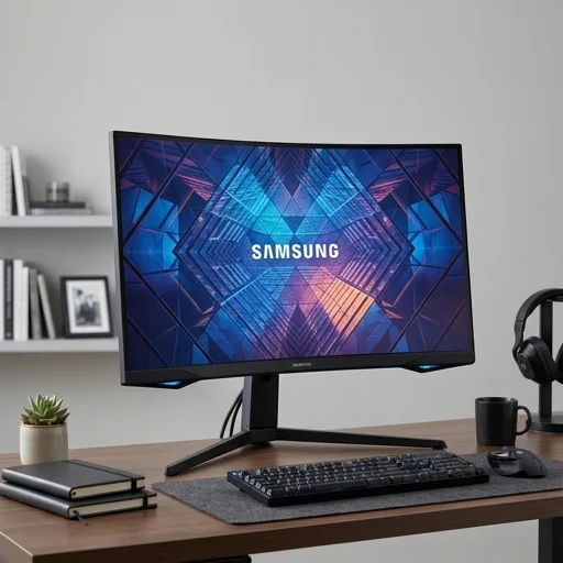 Samsung Odyssey G7 Monitor view 3