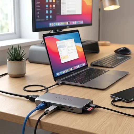 Satechi USB-C Hub Multi-Port Docking Station