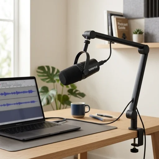Shure MV7 USB/XLR Podcast Microphone