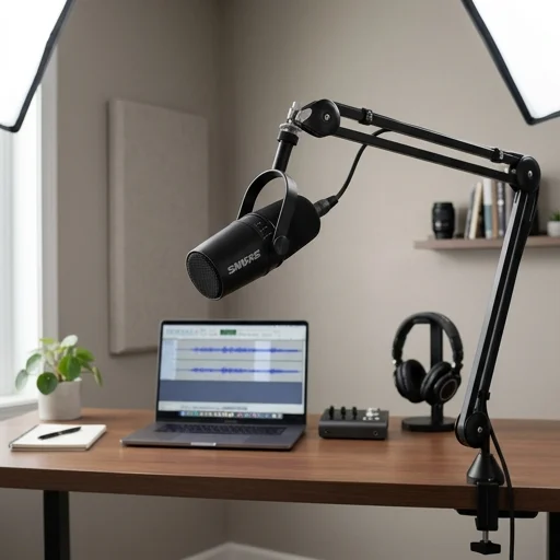 Shure MV7 USB/XLR Podcast Microphone view 2