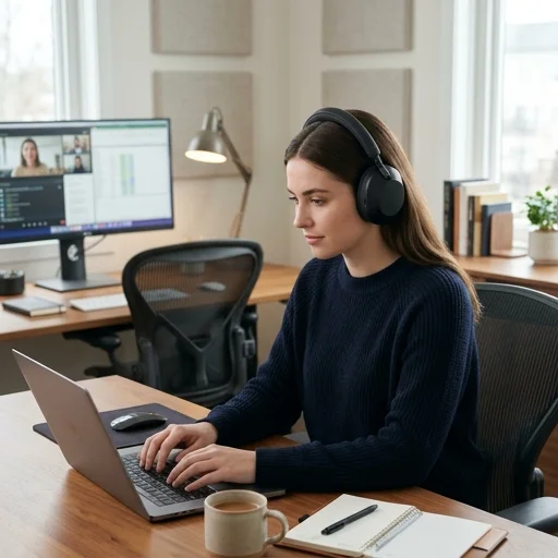 Sony WH-1000XM5 Wireless Noise Cancelling Headphones view 2